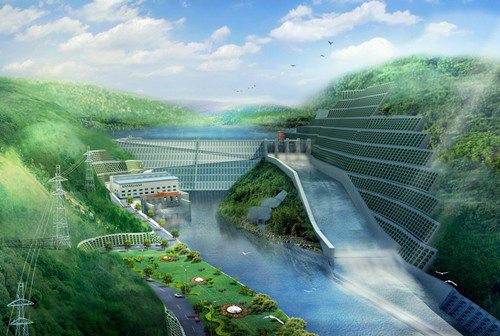 镇海老挝南塔河1号水电站项目